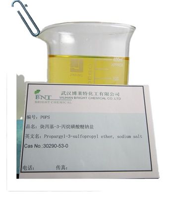 Contenido de 45% de níquel para aclarador POPS CAS no. 30290-53-0 Líquido amarillo claro