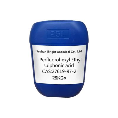 Inhibidor de la niebla del ácido crómico Ácido perfluorooctanesulfónico Cas 27619-97-2 Tratamiento de la superficie del metal 30% líquido incoloro