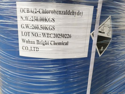 OCBA 2-clorobenzaldehído 99,5% líquido Cas 89-88-5 Agente de nivelación galvanizado Agente de refinación de granos, aclarador galvanizado